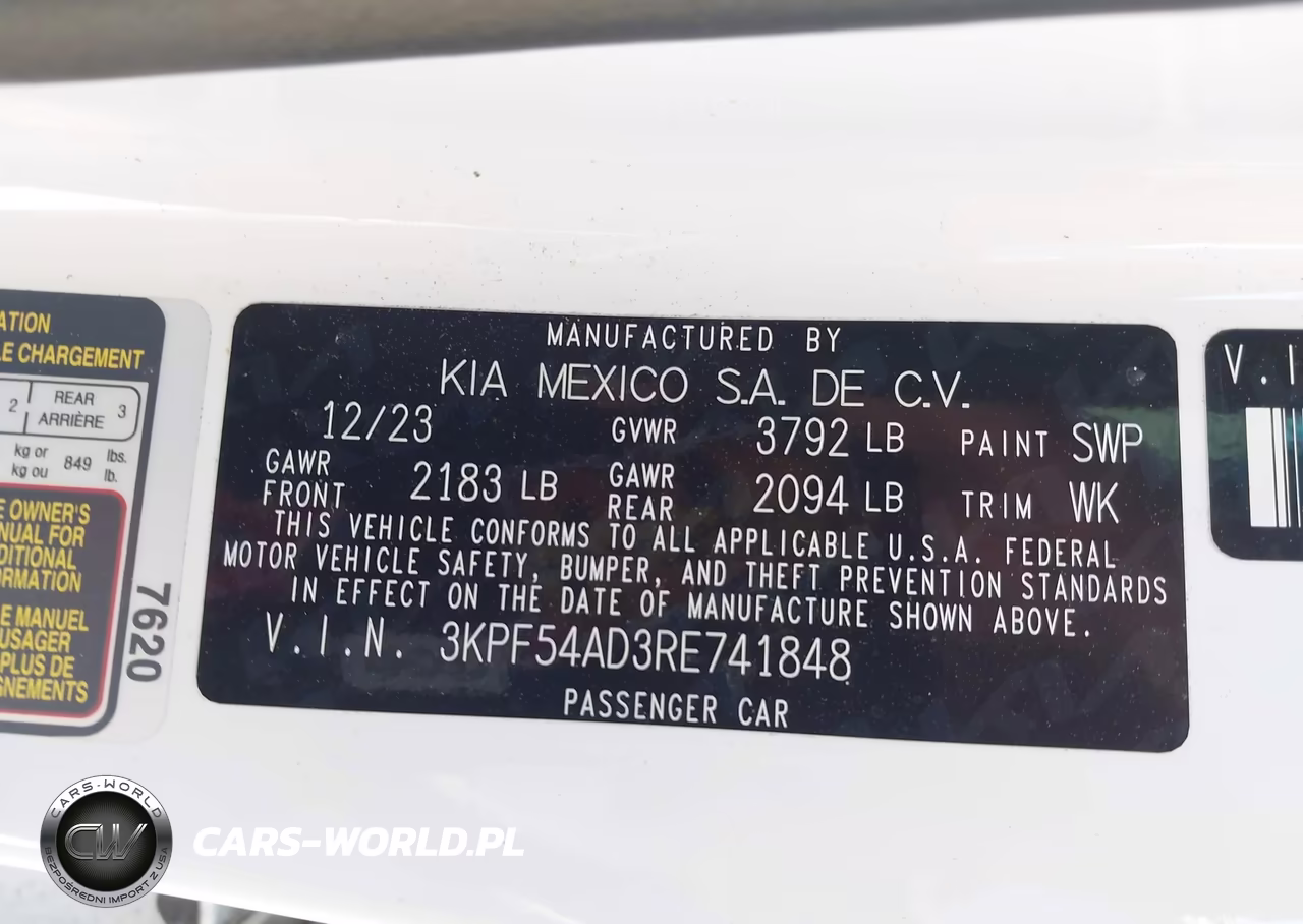 2024 Kia Forte Gt-Line VIN:3KPF54AD3RE741848 - 9