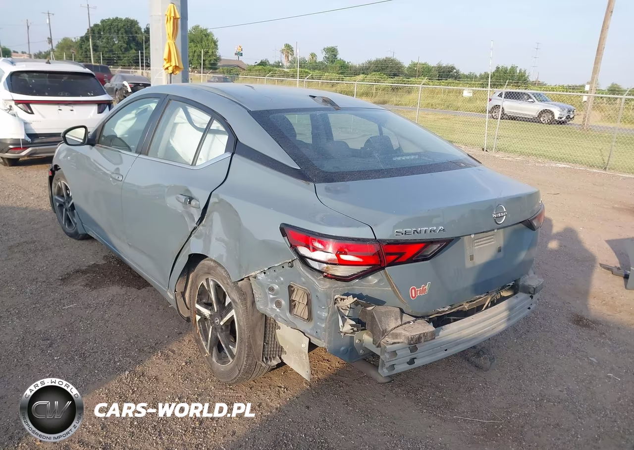 2024 Nissan Sentra Sv Xtronic Cvt VIN:3N1AB8CV3RY344335 - 3