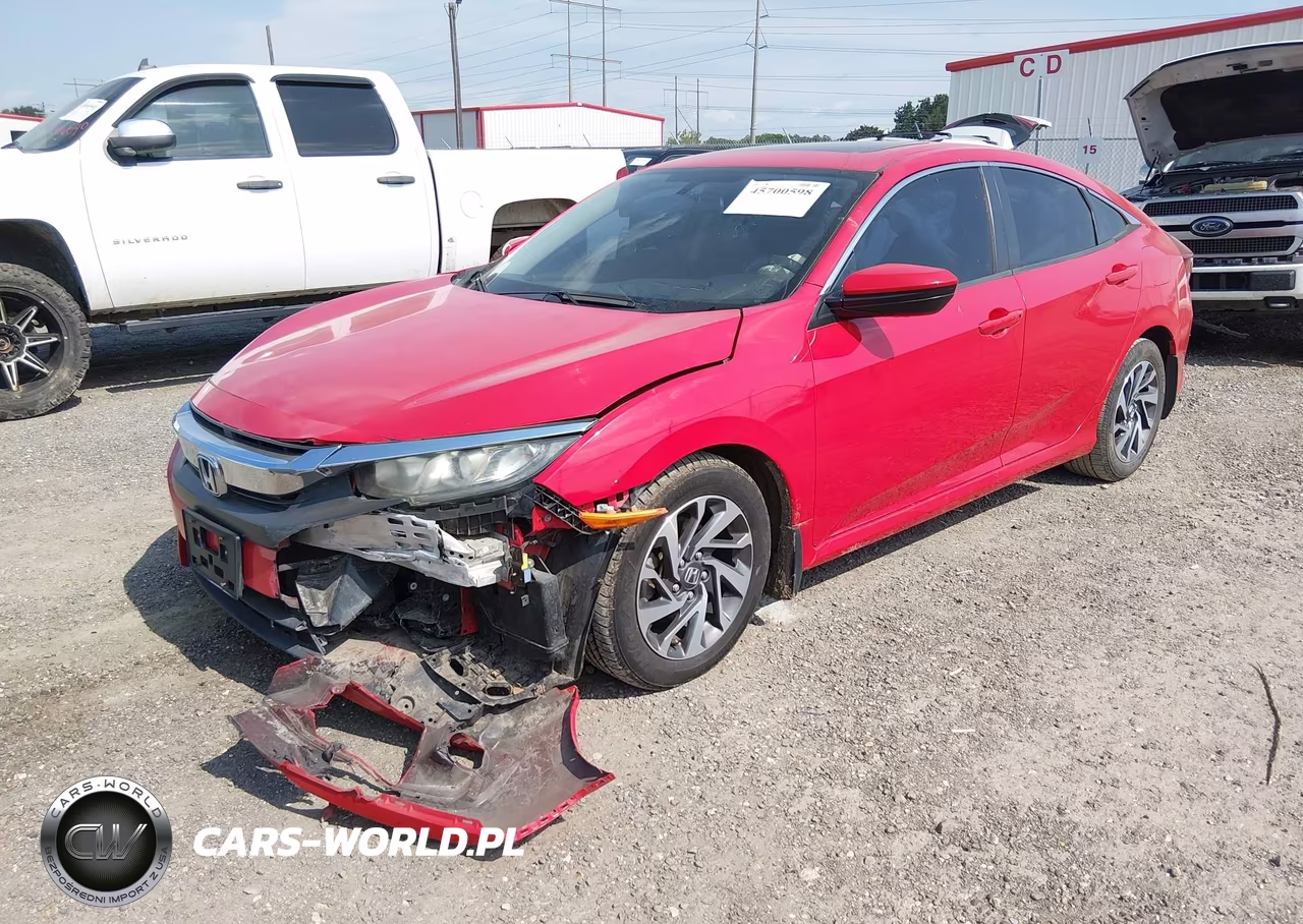 2017 Honda Civic Ex VIN:2HGFC2F76HH518852 - 2
