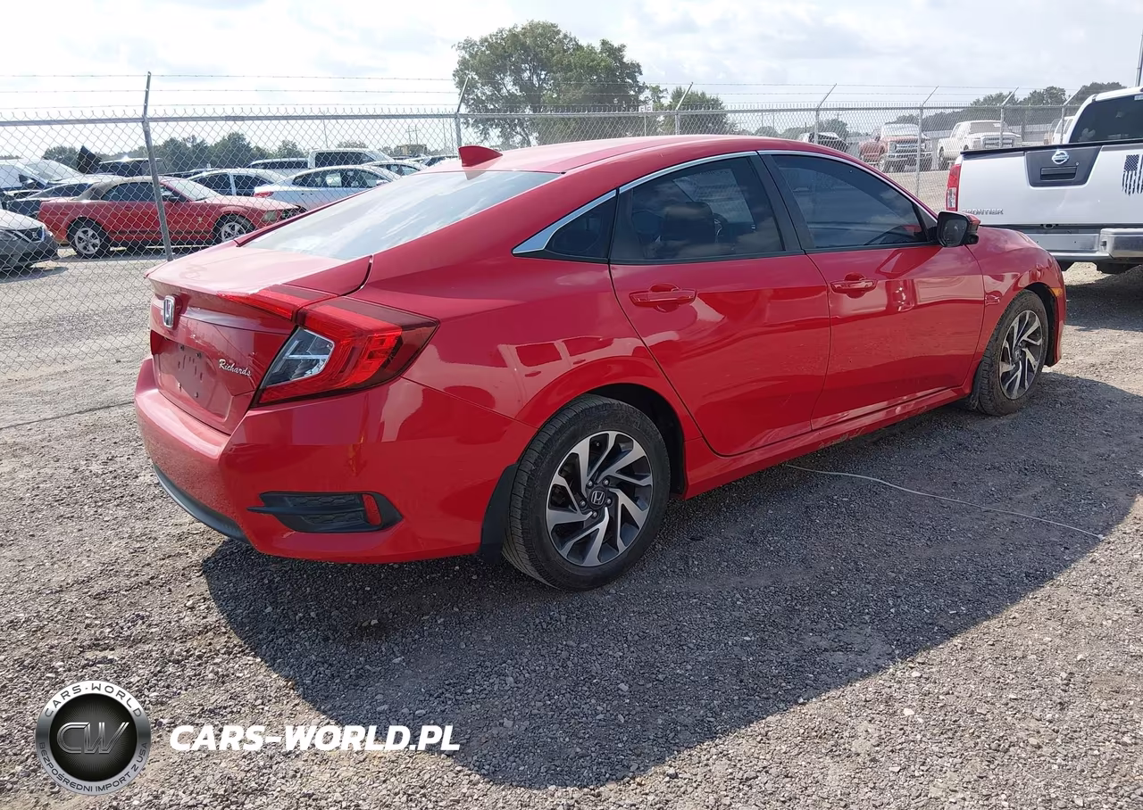 2017 Honda Civic Ex VIN:2HGFC2F76HH518852 - 4