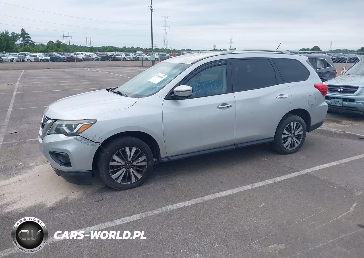 2017 Nissan Pathfinder Sl VIN:5N1DR2MM3HC645232 - 2