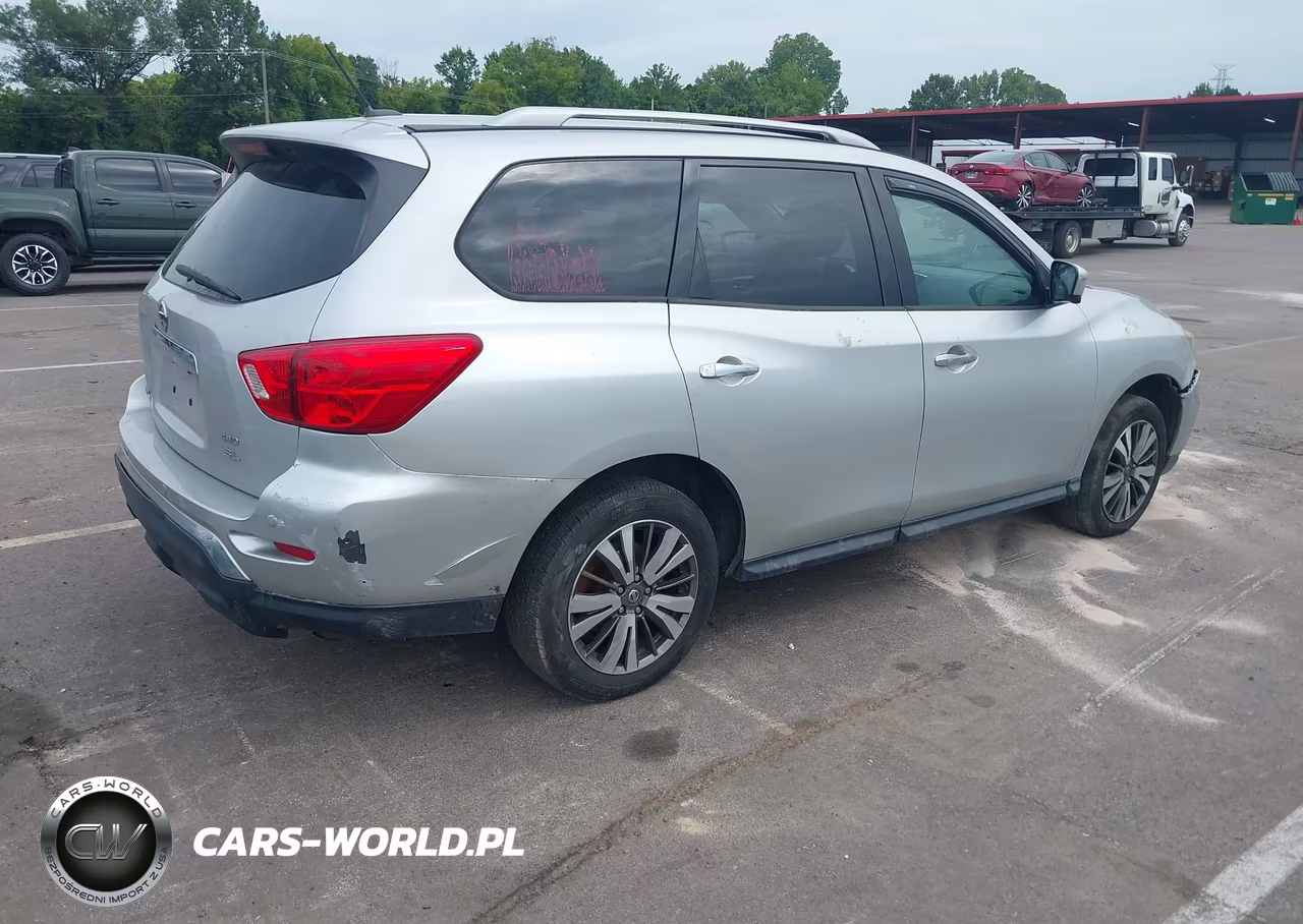 2017 Nissan Pathfinder Sl VIN:5N1DR2MM3HC645232 - 4