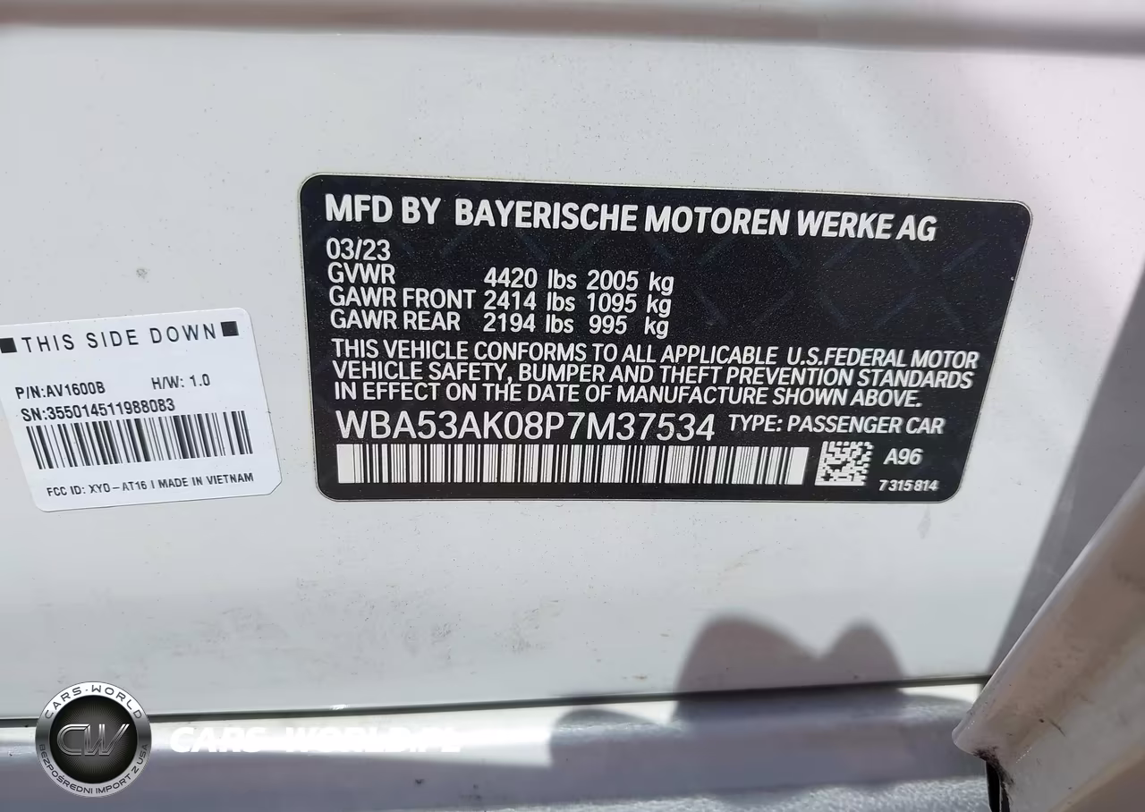 2023 BMW 228 Gran Coupe I Sdrive VIN:WBA53AK08P7M37534 - 9