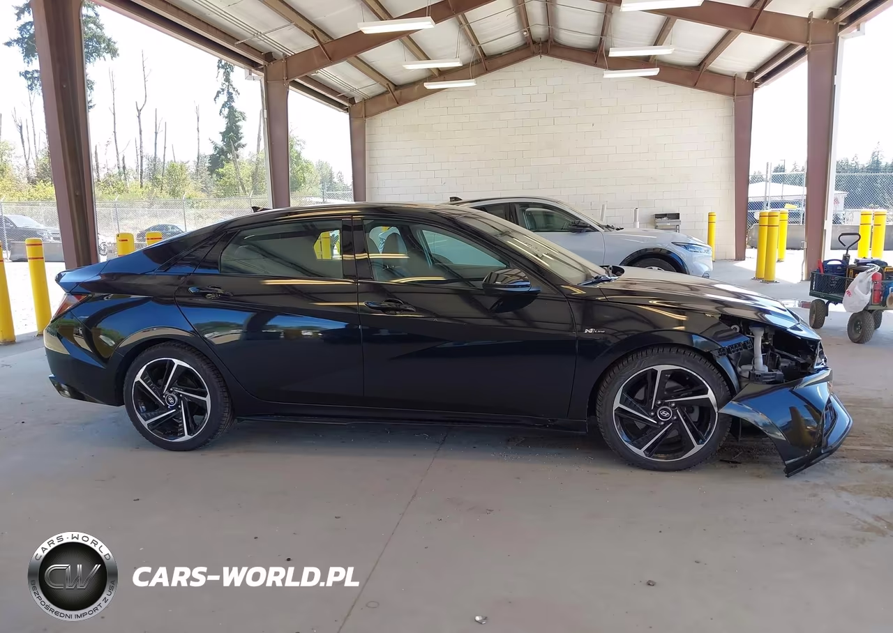 2022 Hyundai Elantra N Line VIN:KMHLR4AF2NU238893 - 14