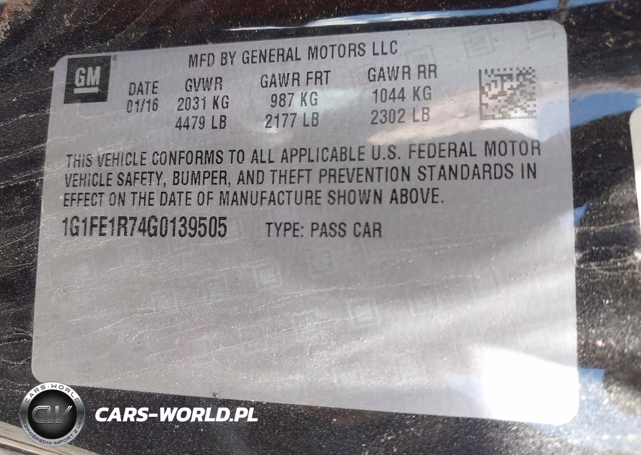 2016 Chevrolet Camaro 1Ss VIN:1G1FE1R74G0139505 - 9