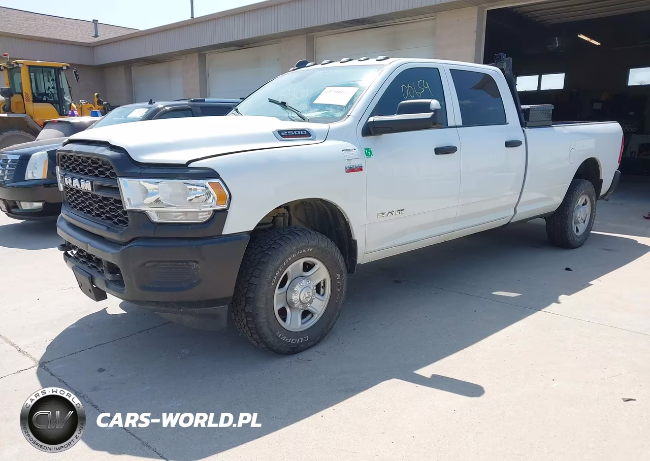 2021 Ram 2500 Tradesman 4X4 8' Box VIN:3C6UR5HJ3MG606581 - 2