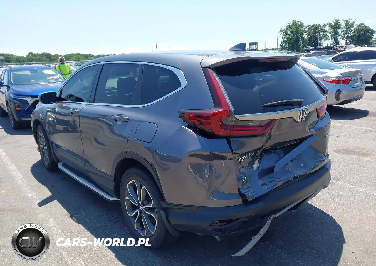 2022 Honda Cr-V Awd Ex-L VIN:2HKRW2H81NH616764 - 3