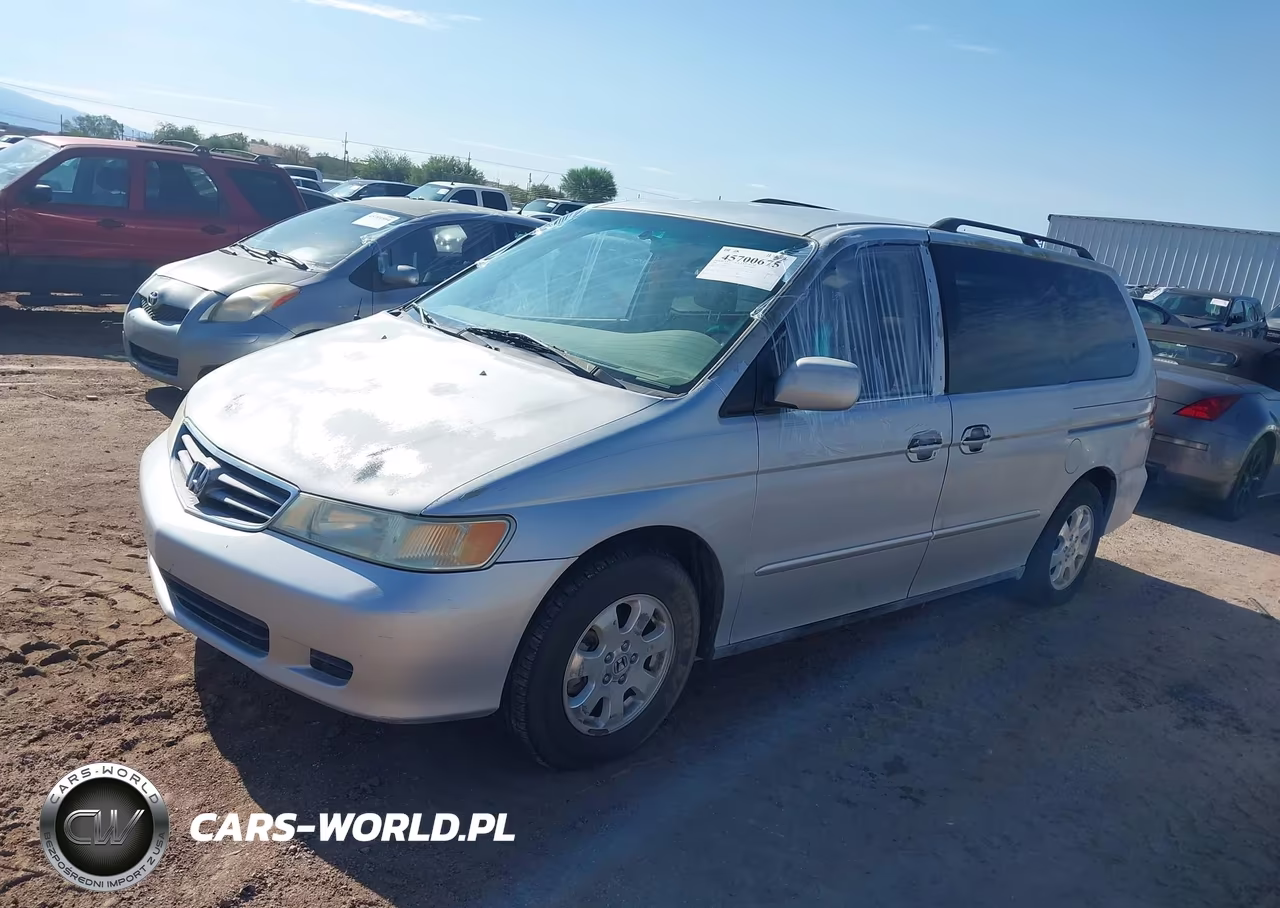 2002 Honda Odyssey Ex-L VIN:5FNRL18062B035283 - 2