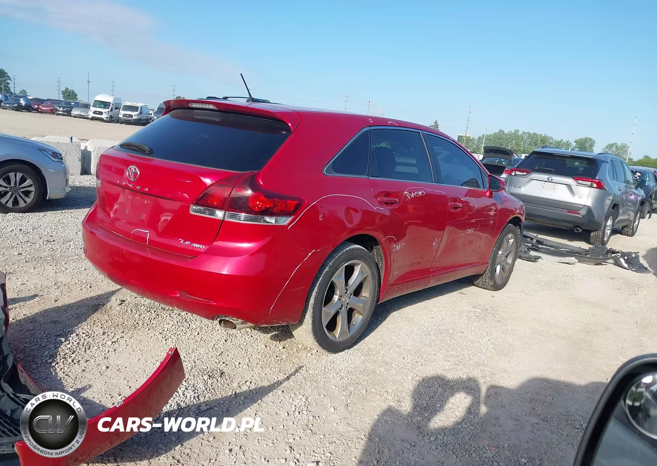 2013 Toyota Venza Le V6 VIN:4T3BK3BB0DU078380 - 4