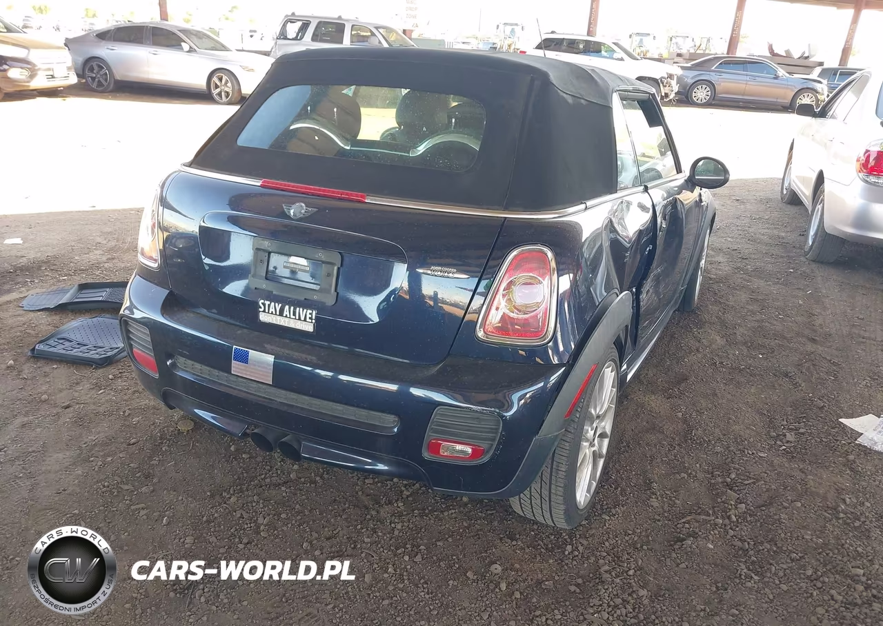 2013 Mini Convertible John Cooper Works VIN:WMWMR9C51DT499413 - 4