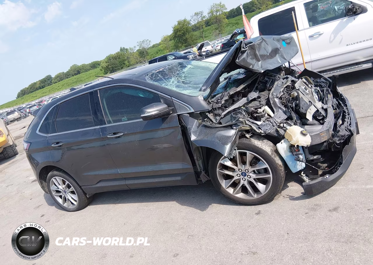 2015 Ford Edge Titanium VIN:2FMPK4K99FBB82747 - 14
