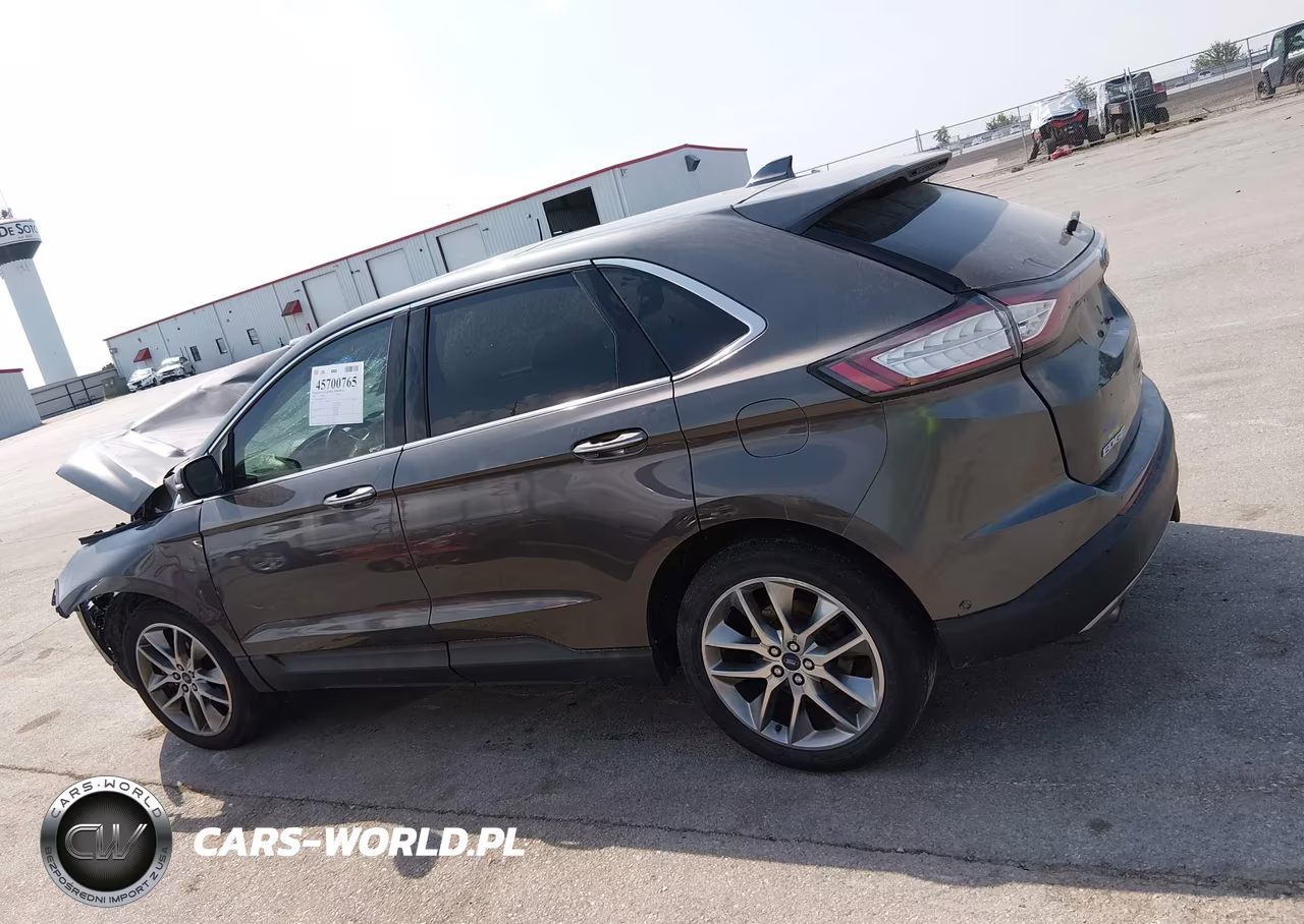 2015 Ford Edge Titanium VIN:2FMPK4K99FBB82747 - 15