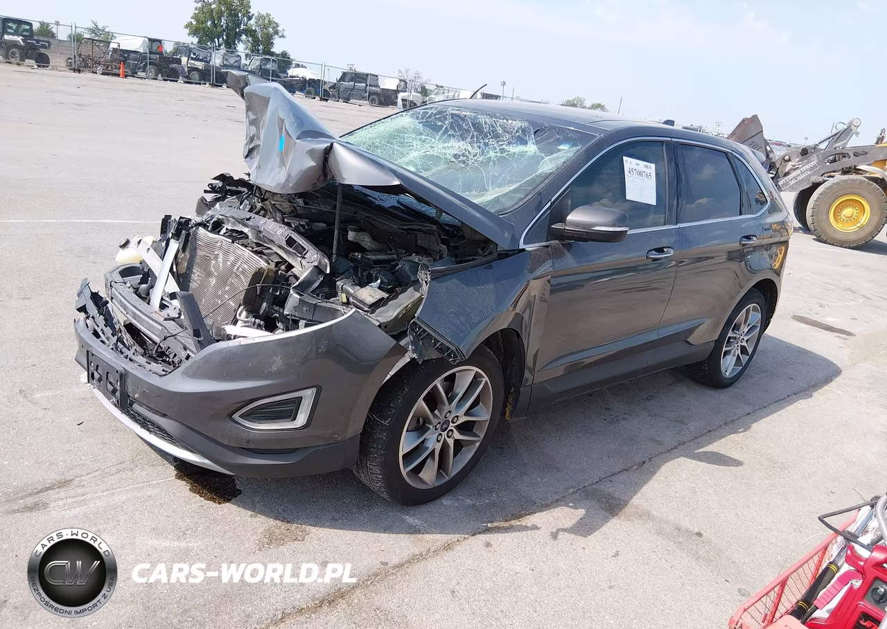 2015 Ford Edge Titanium VIN:2FMPK4K99FBB82747 - 2