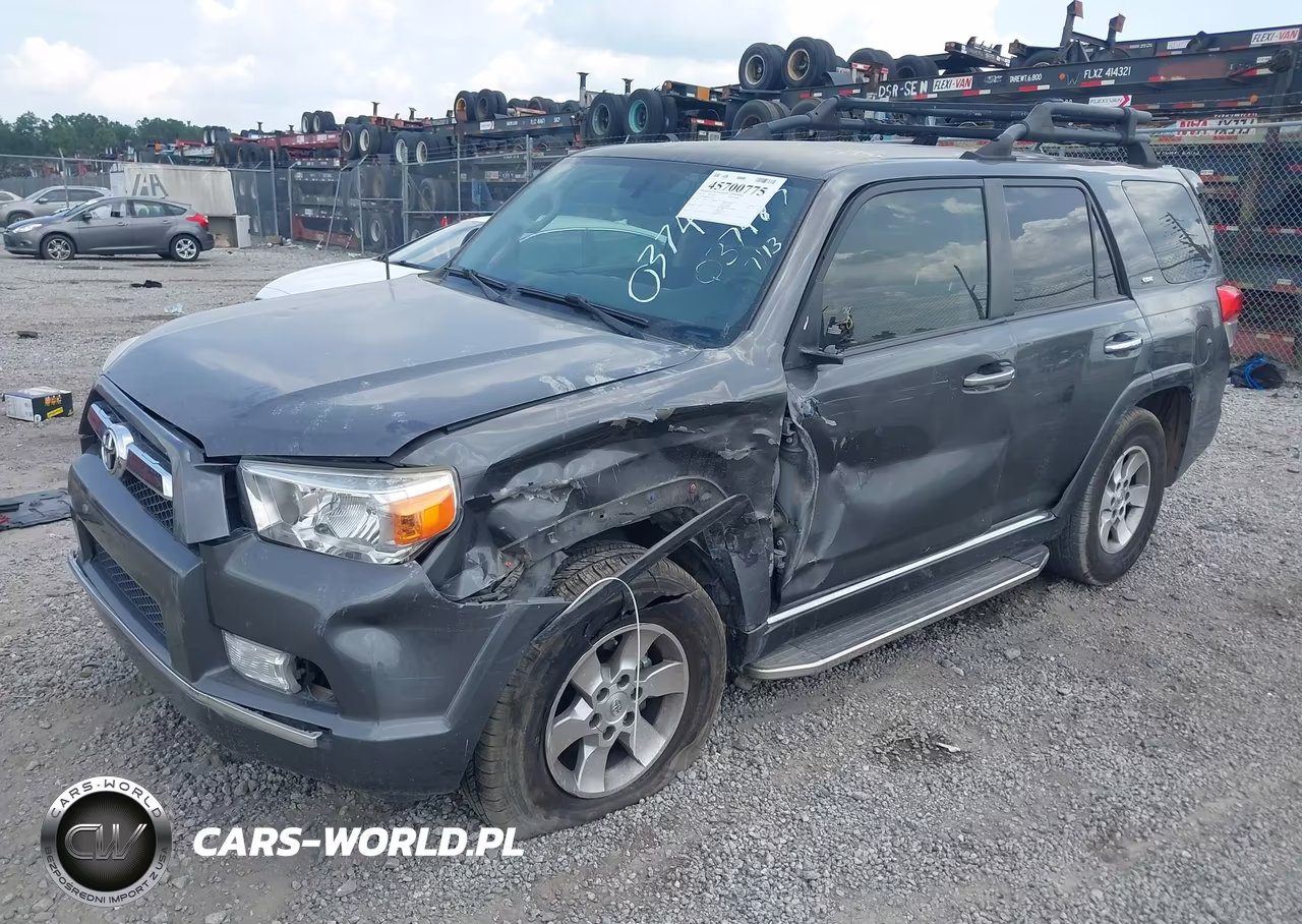 2012 Toyota 4Runner Sr5 VIN:JTEZU5JR5C5037487 - 2