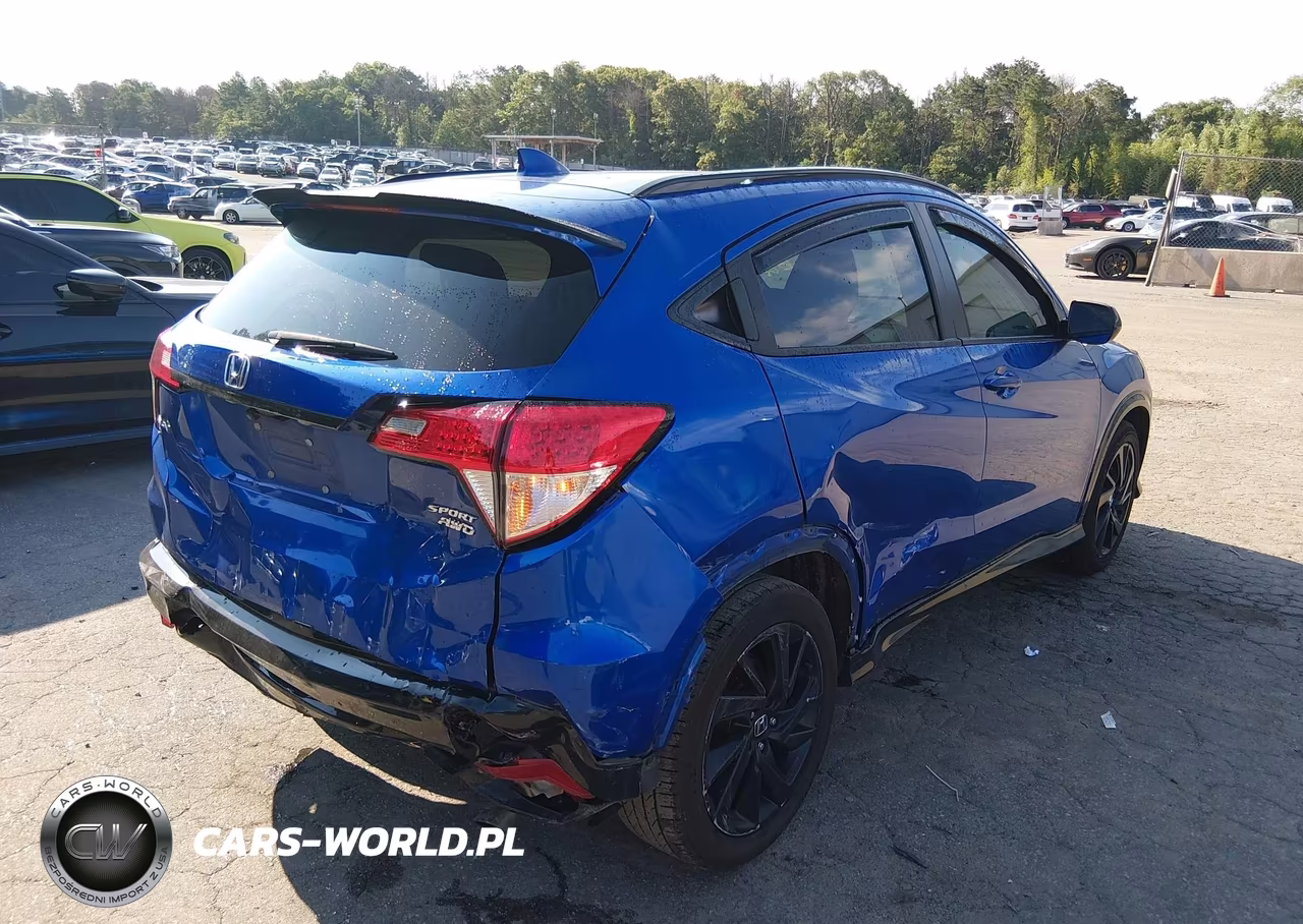 2021 Honda Hr-V Awd Sport VIN:3CZRU6H14MM733158 - 4