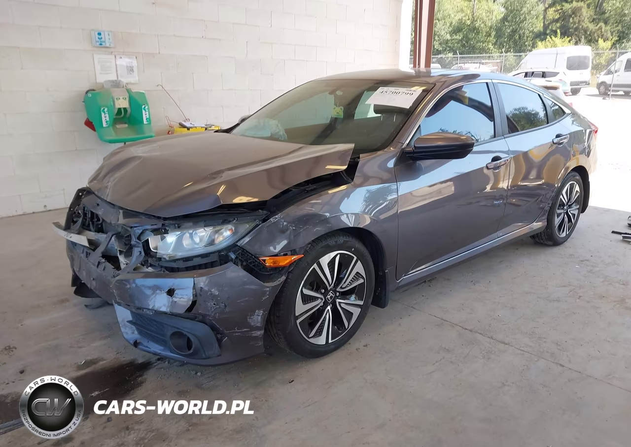 2017 Honda Civic Ex-L VIN:2HGFC1F7XHH639278 - 2
