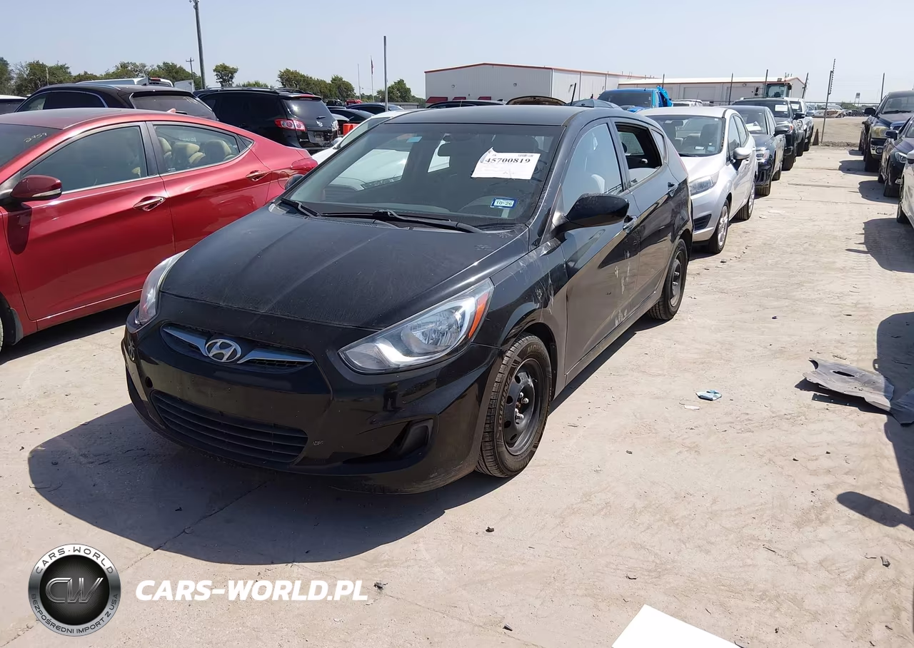 2014 Hyundai Accent Gs VIN:KMHCT5AE6EU194752 - 2