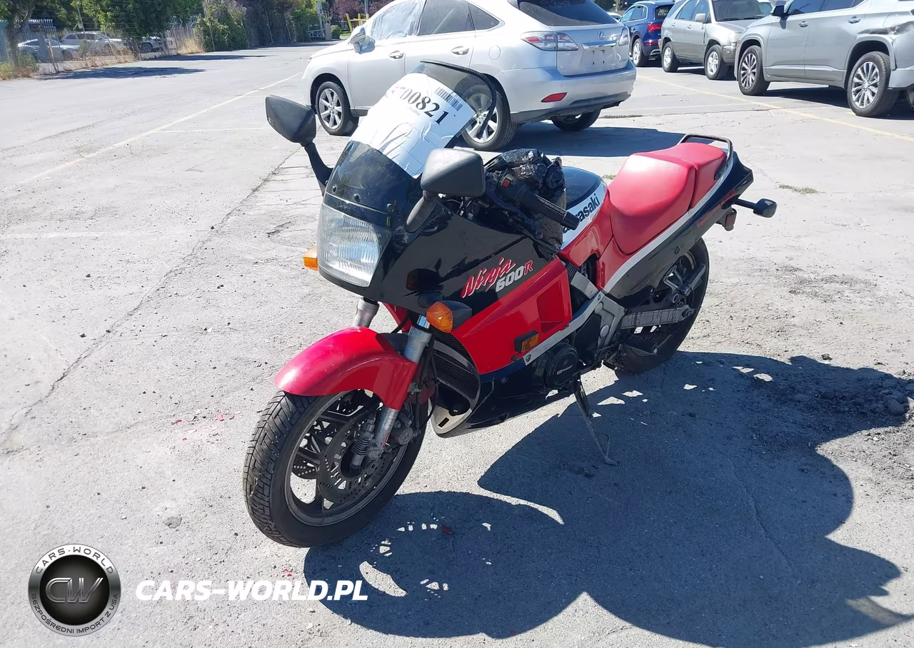 1986 Kawasaki Zx600 VIN:JKAZX4A18GA036633 - 2