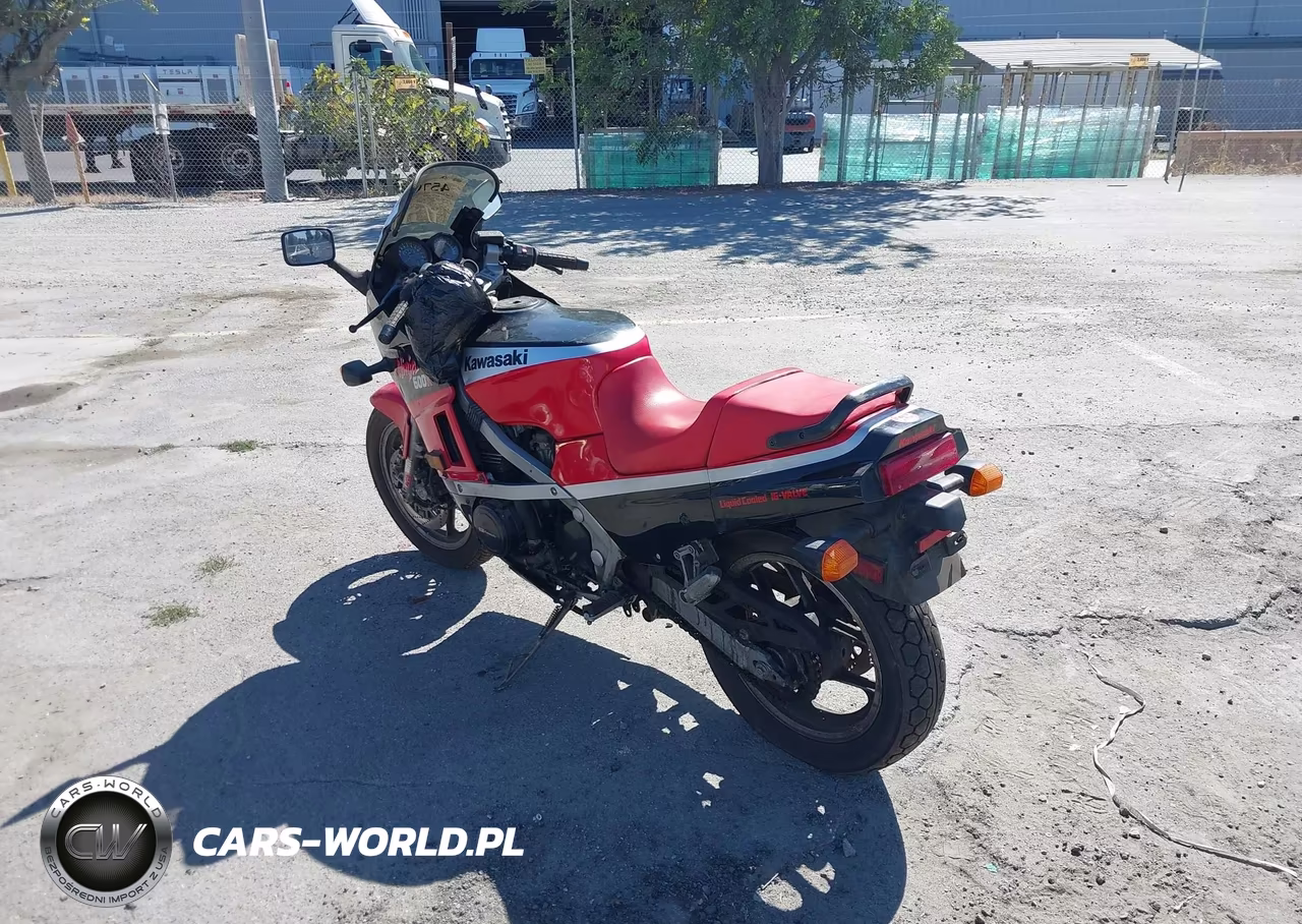 1986 Kawasaki Zx600 VIN:JKAZX4A18GA036633 - 3