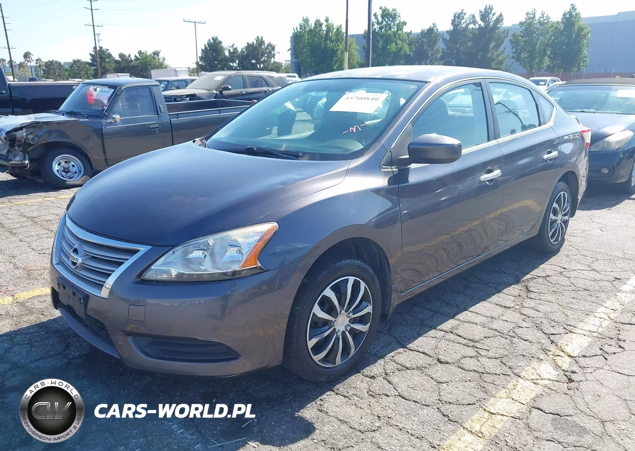 2014 Nissan Sentra Sv VIN:3N1AB7AP8EY313154 - 2