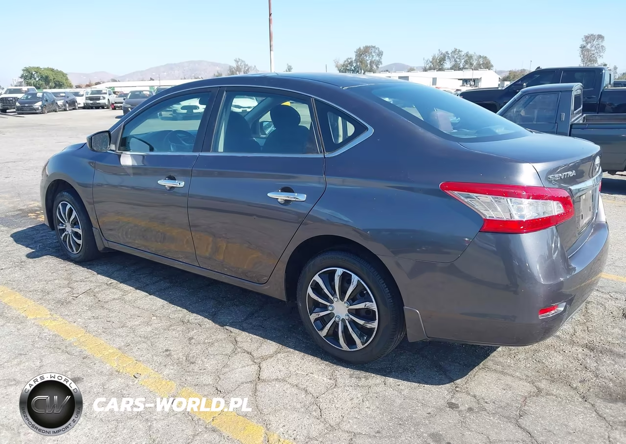 2014 Nissan Sentra Sv VIN:3N1AB7AP8EY313154 - 3