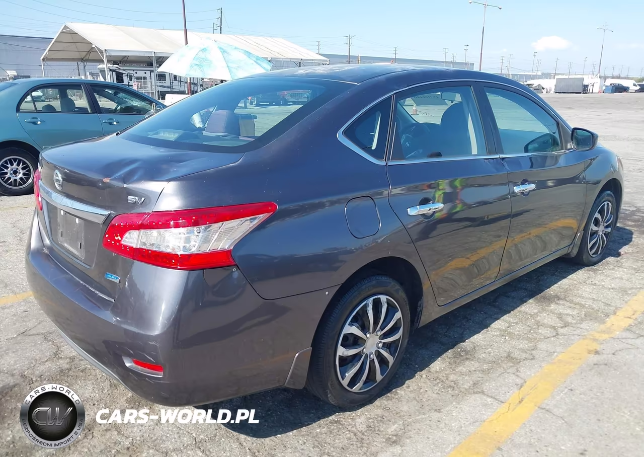 2014 Nissan Sentra Sv VIN:3N1AB7AP8EY313154 - 4