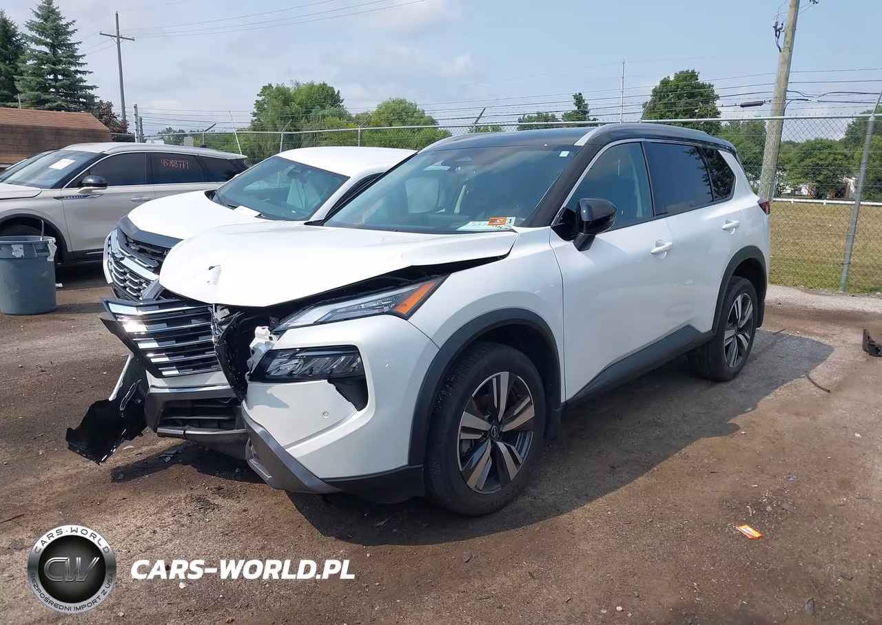 2025 Nissan Rogue Sl Intelligent Awd VIN:JN8BT3CB8SW162624 - 2