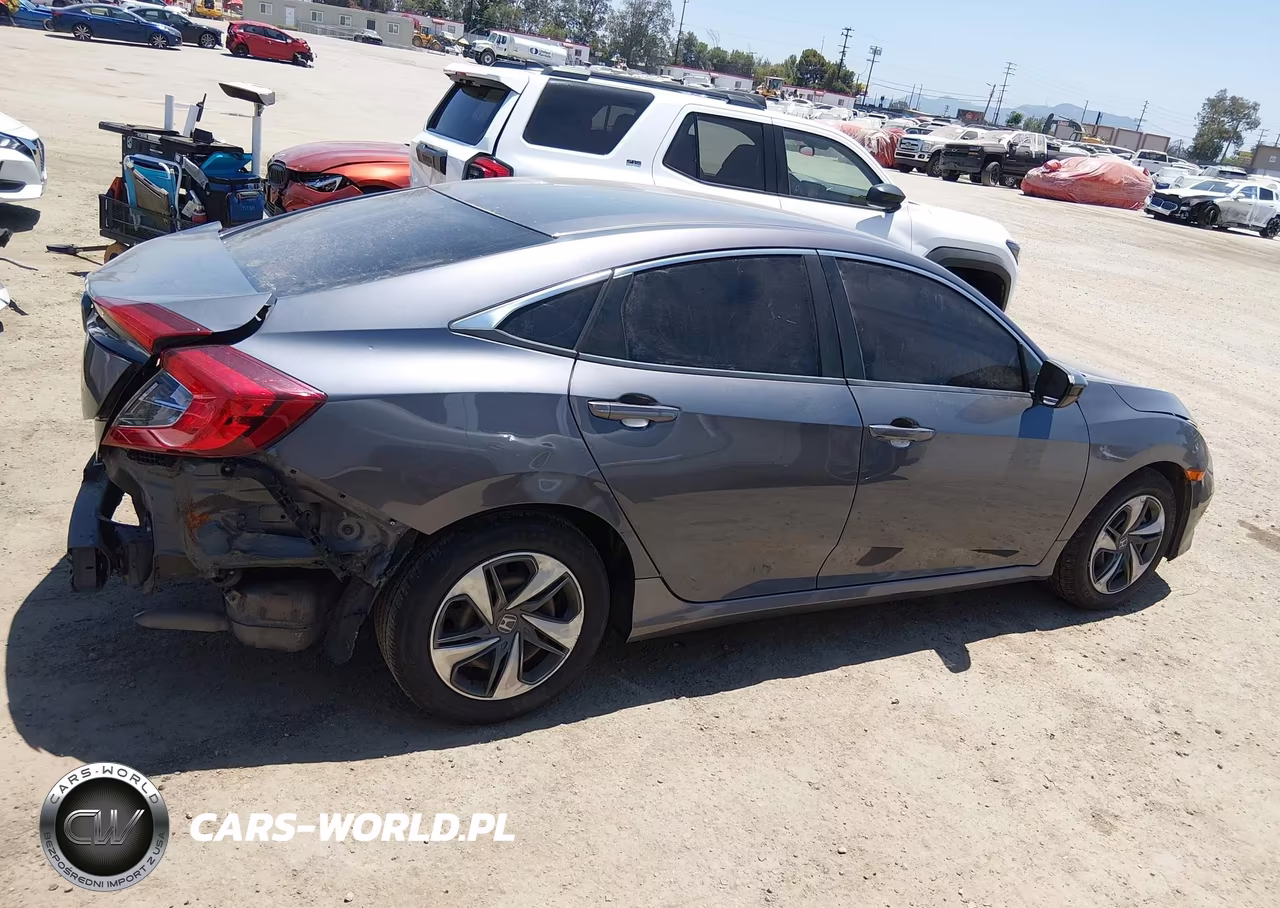 2019 Honda Civic Lx VIN:2HGFC2F67KH537800 - 13
