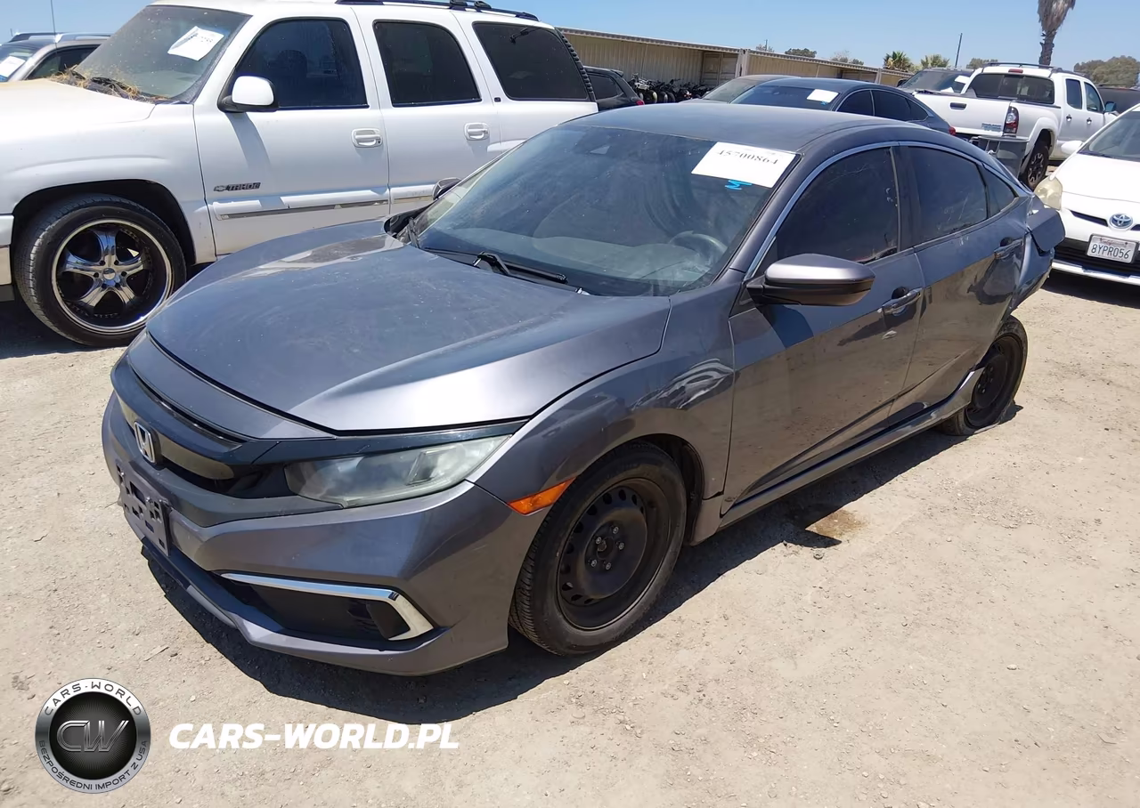 2019 Honda Civic Lx VIN:2HGFC2F67KH537800 - 2