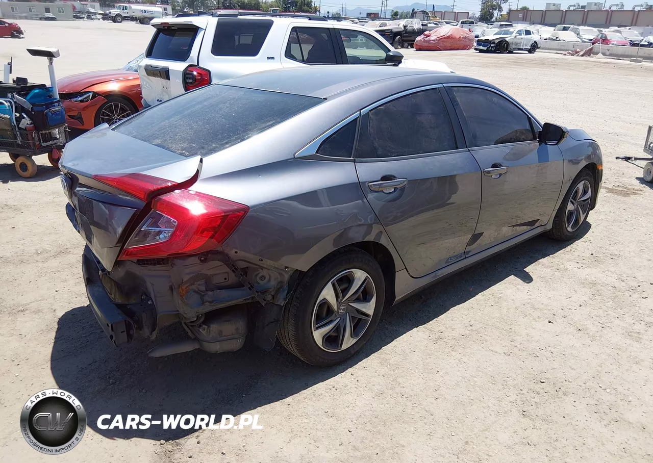 2019 Honda Civic Lx VIN:2HGFC2F67KH537800 - 4