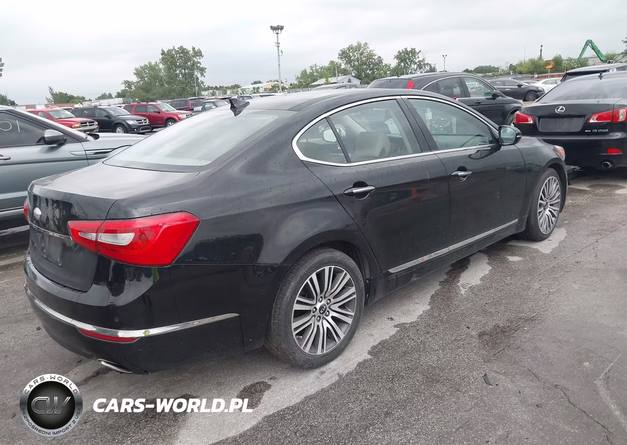 2014 Kia Cadenza Premium VIN:KNALN4D7XE5149228 - 4