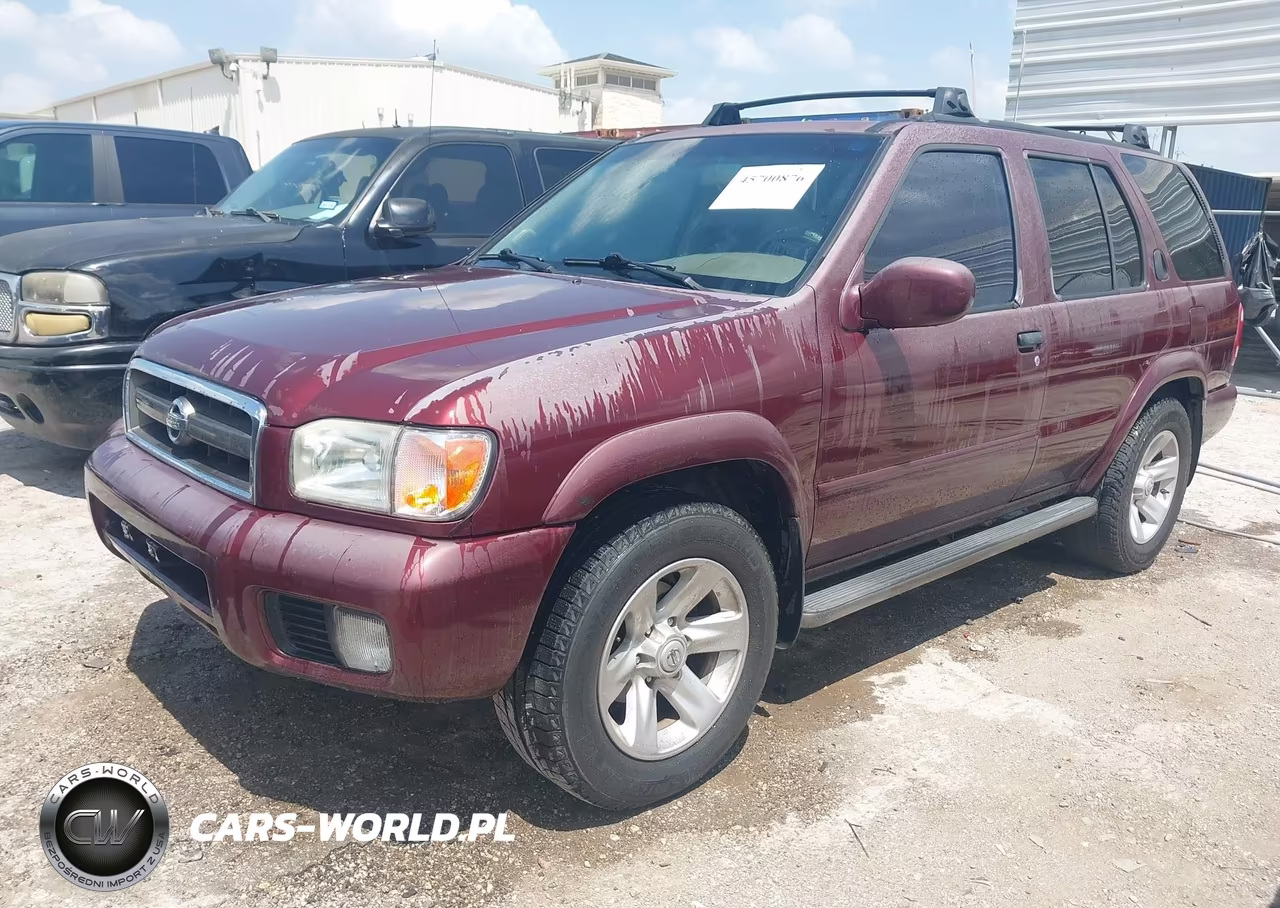 2002 Nissan Pathfinder Le VIN:JN8DR09X62W666727 - 2