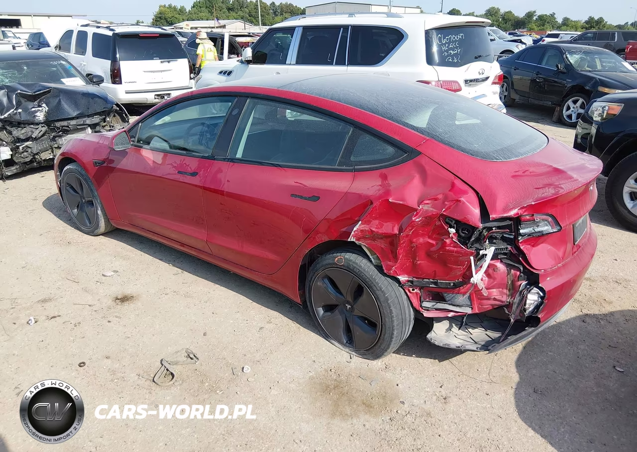 2021 Tesla Model 3 Standard Range Plus Rear-Wheel Drive VIN:5YJ3E1EA2MF095402 - 3