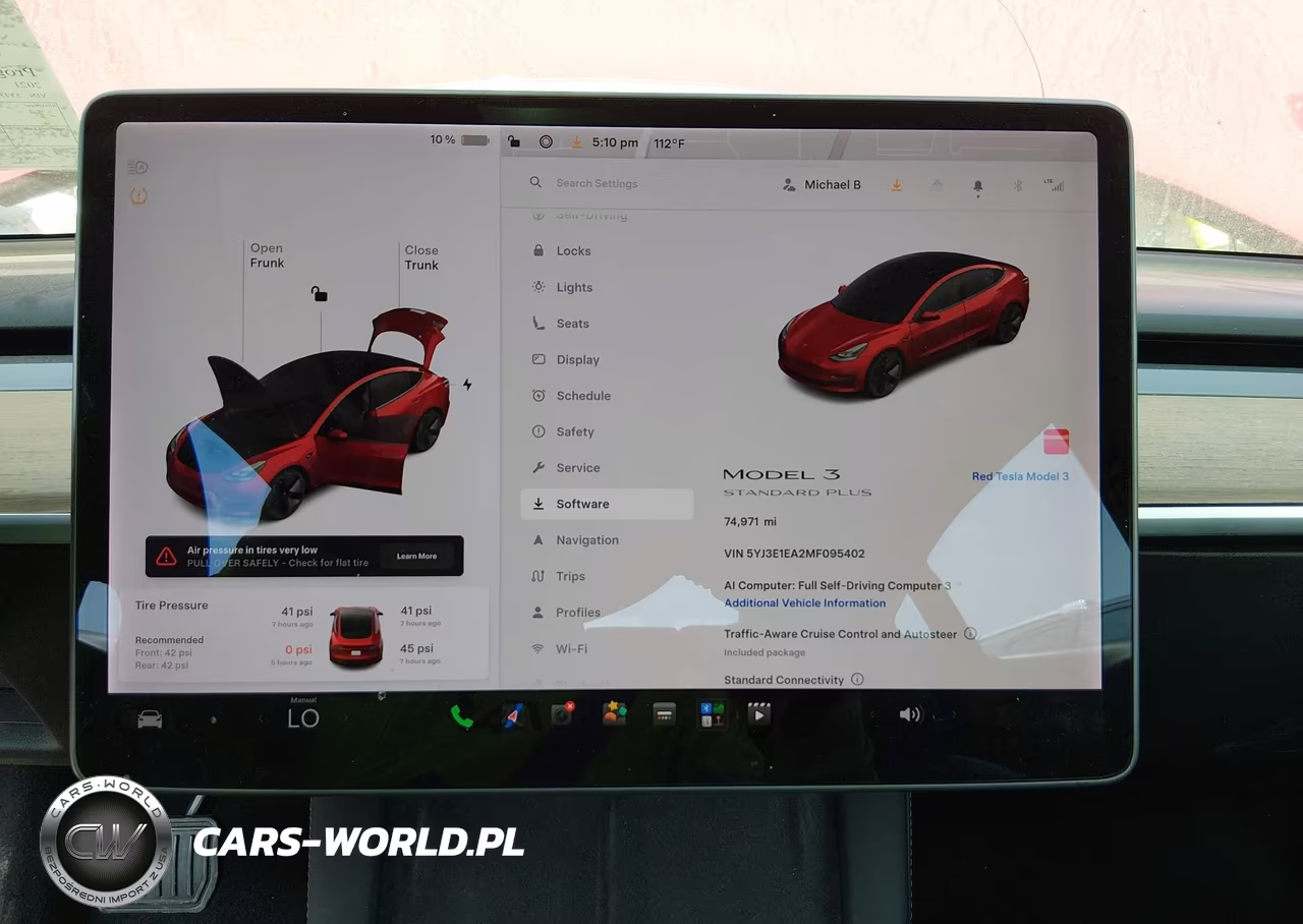 2021 Tesla Model 3 Standard Range Plus Rear-Wheel Drive VIN:5YJ3E1EA2MF095402 - 7