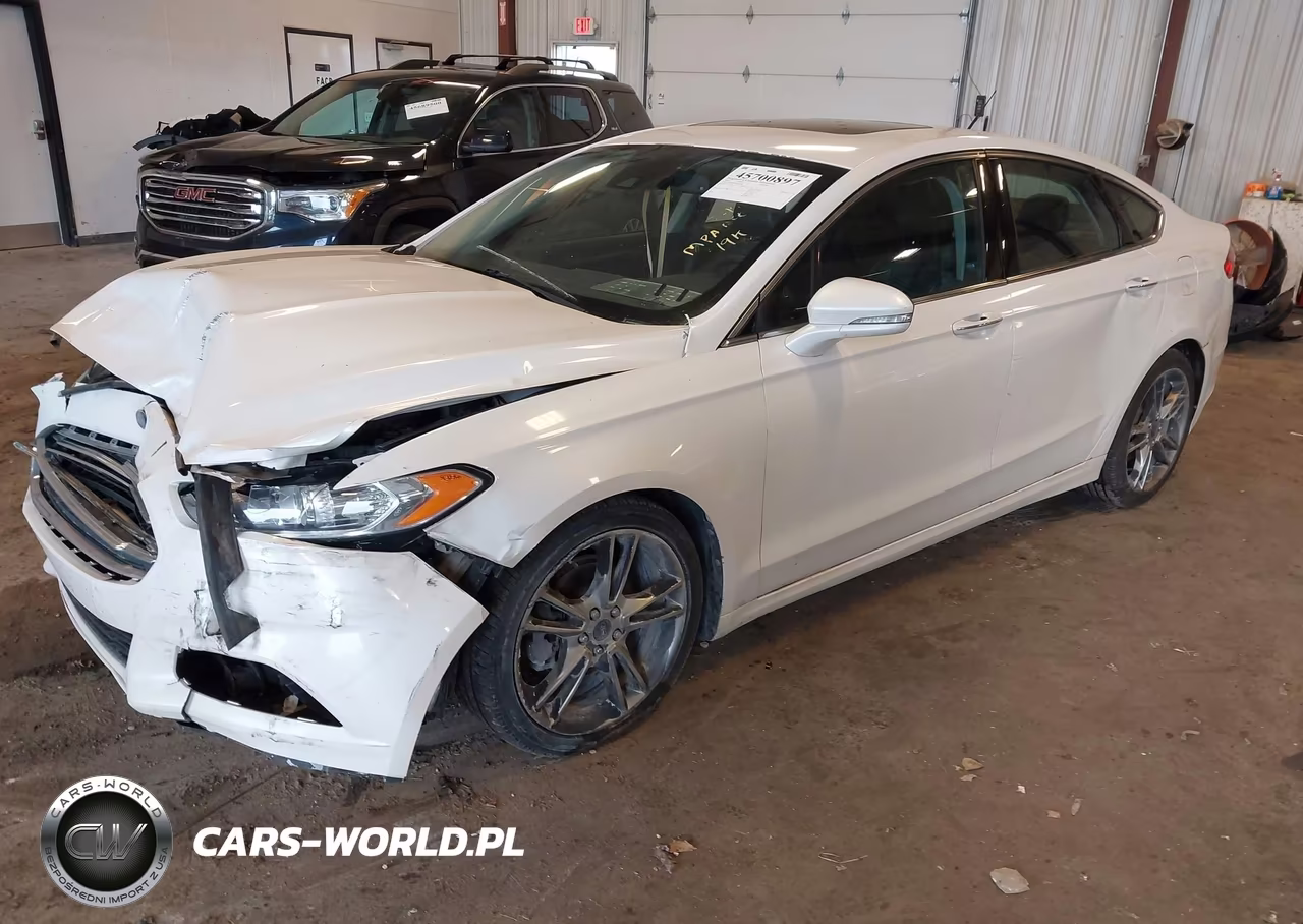 2013 Ford Fusion Titanium VIN:3FA6P0K98DR322298 - 2