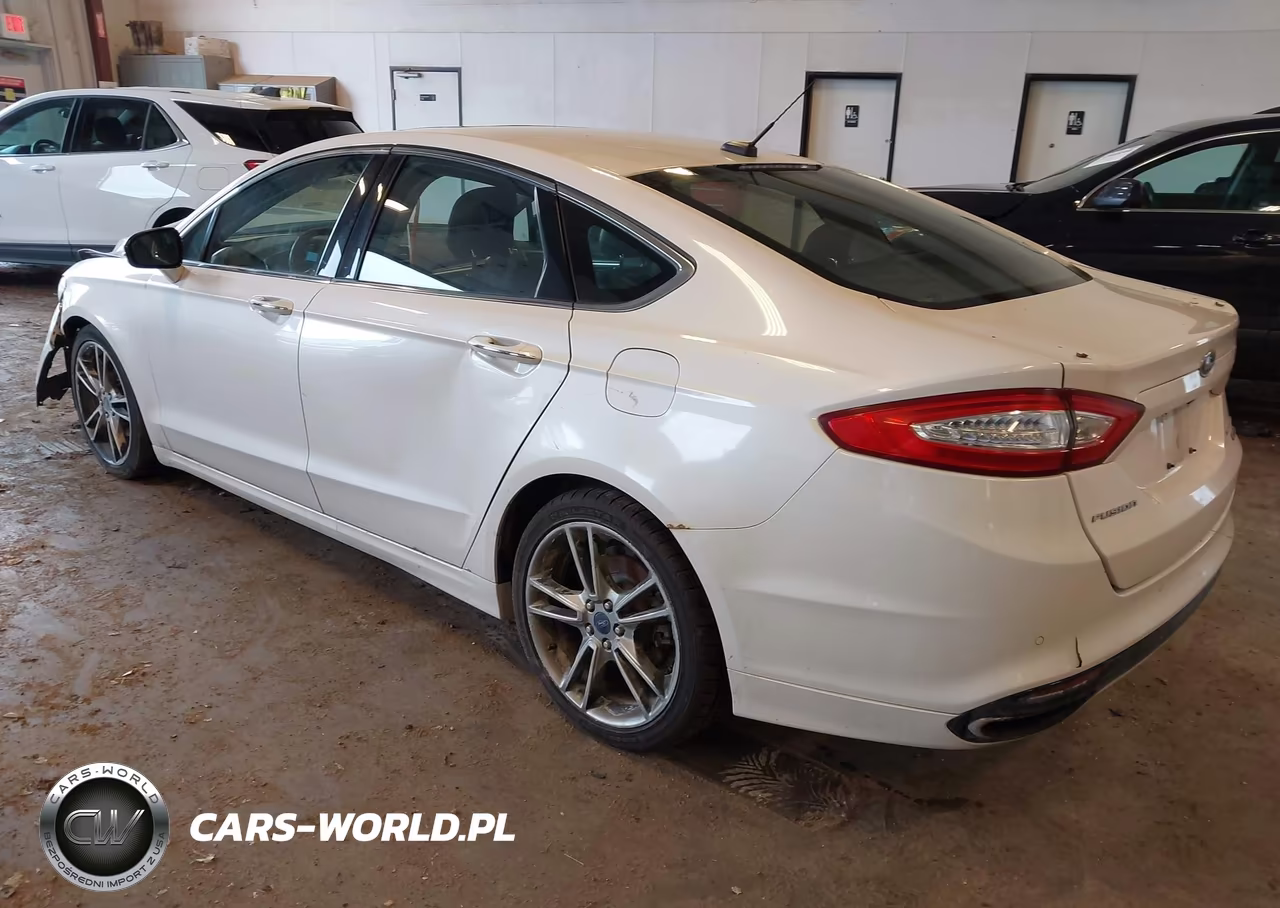 2013 Ford Fusion Titanium VIN:3FA6P0K98DR322298 - 3