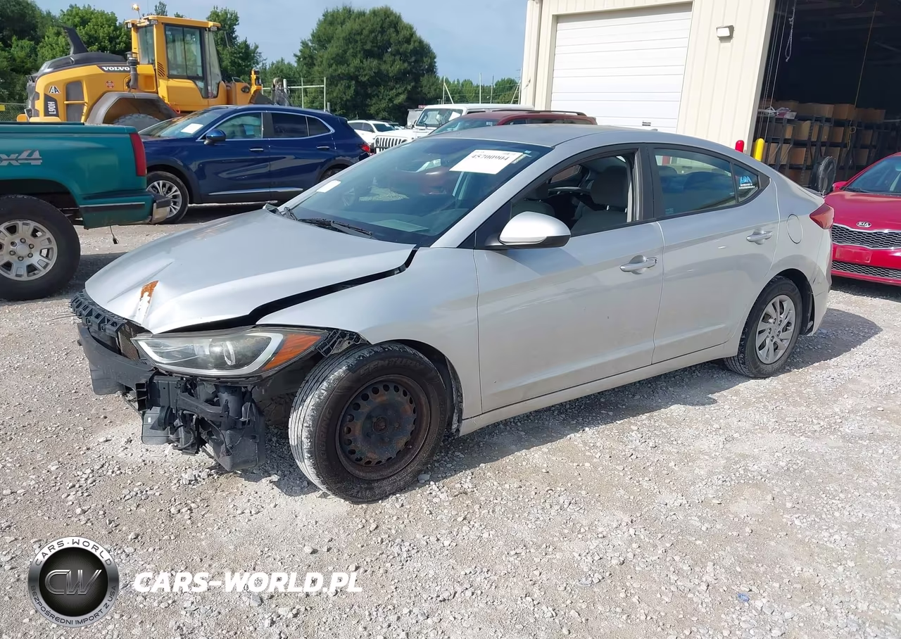 2017 Hyundai Elantra Se VIN:KMHD74LF9HU100361 - 2