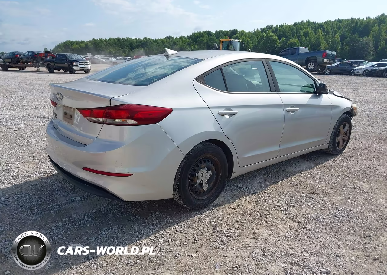 2017 Hyundai Elantra Se VIN:KMHD74LF9HU100361 - 4