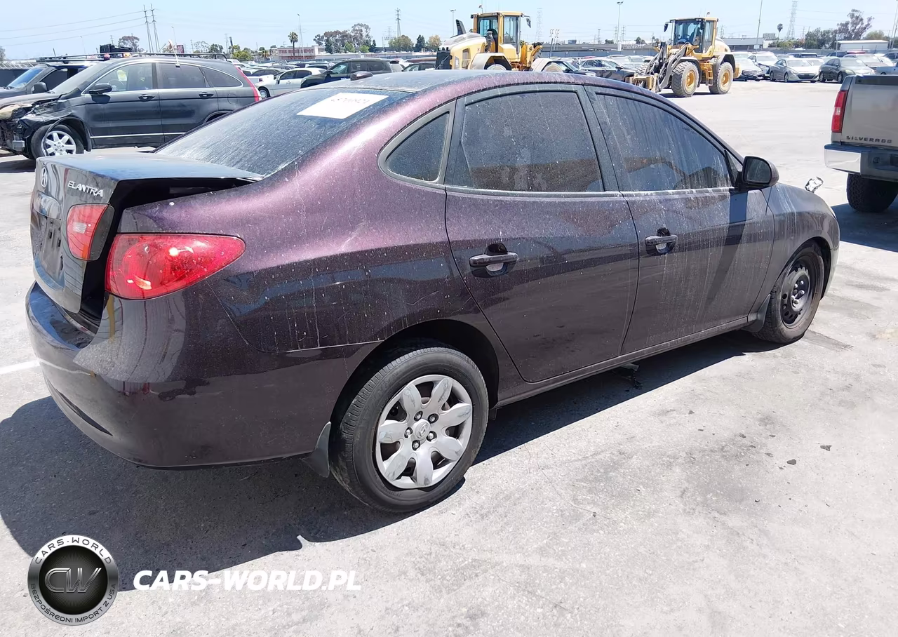 2009 Hyundai Elantra Gls VIN:KMHDU46D89U626694 - 4