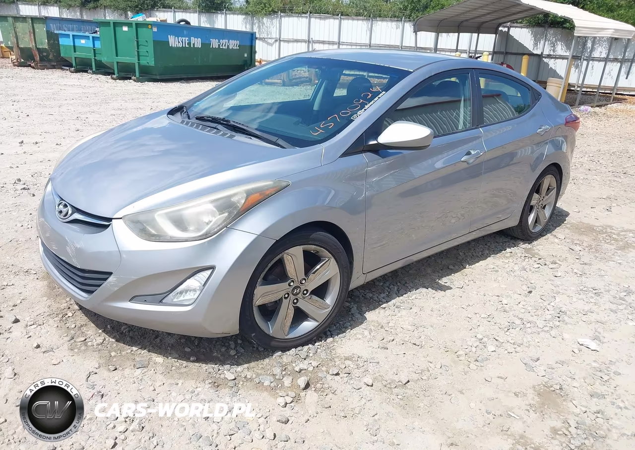2015 Hyundai Elantra Se VIN:5NPDH4AE8FH651769 - 2
