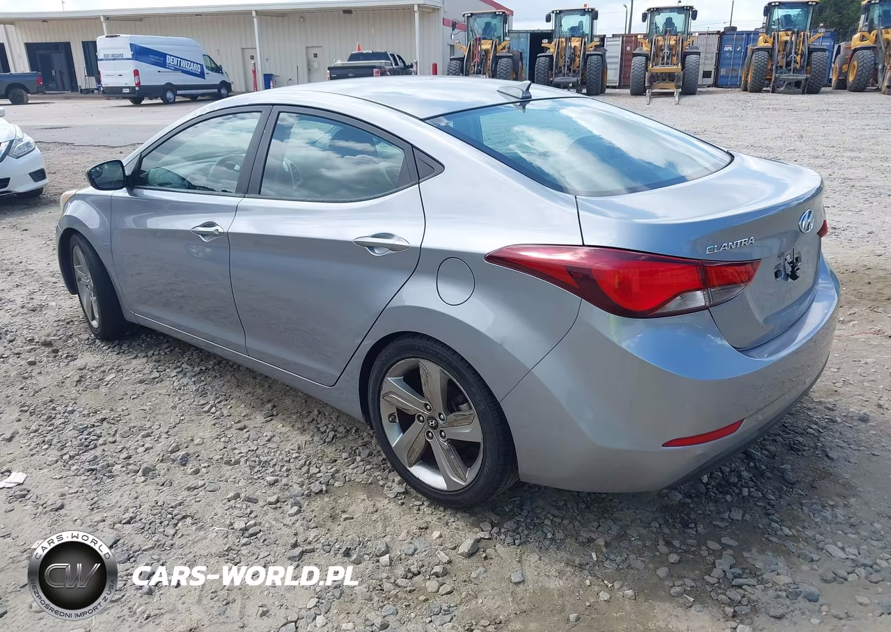 2015 Hyundai Elantra Se VIN:5NPDH4AE8FH651769 - 3
