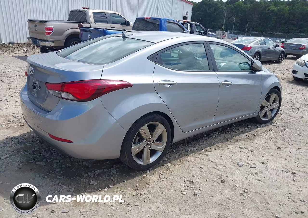 2015 Hyundai Elantra Se VIN:5NPDH4AE8FH651769 - 4