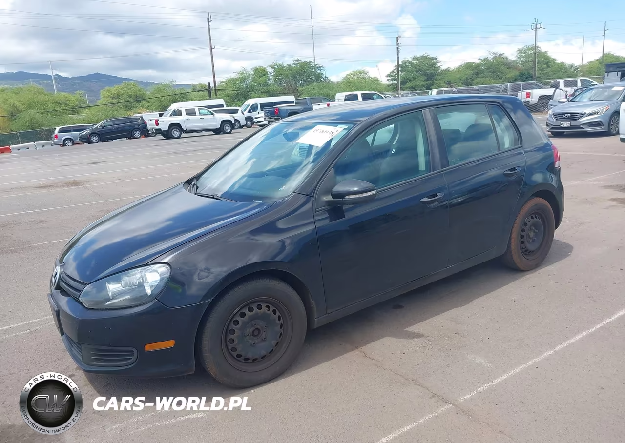 2012 Volkswagen Golf 2.5L 4-Door VIN:WVWDB7AJ6CW287700 - 2