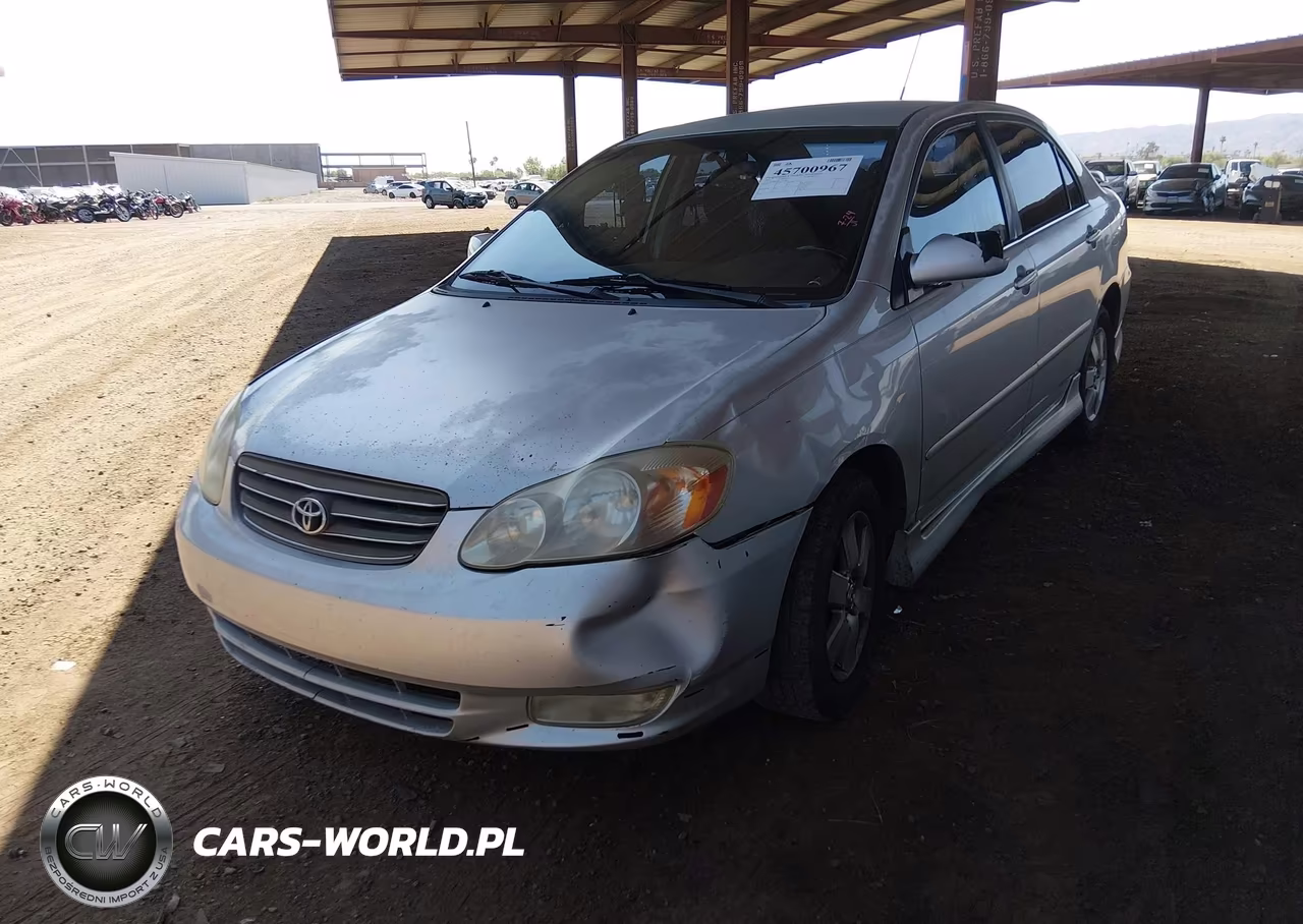 2003 Toyota Corolla S VIN:1NXBR32E13Z151866 - 2