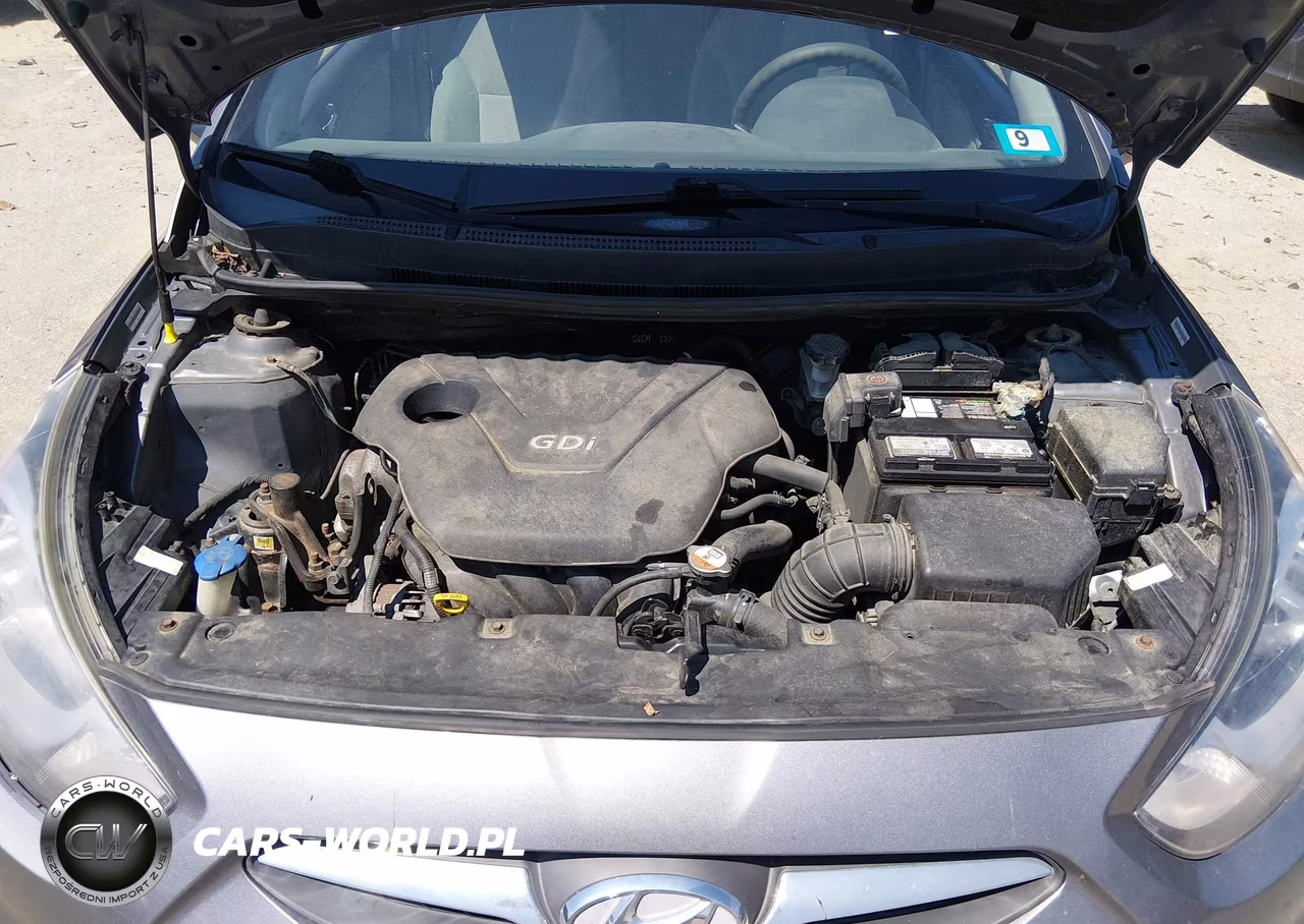2014 Hyundai Accent Gls VIN:KMHCT4AE3EU699495 - 10