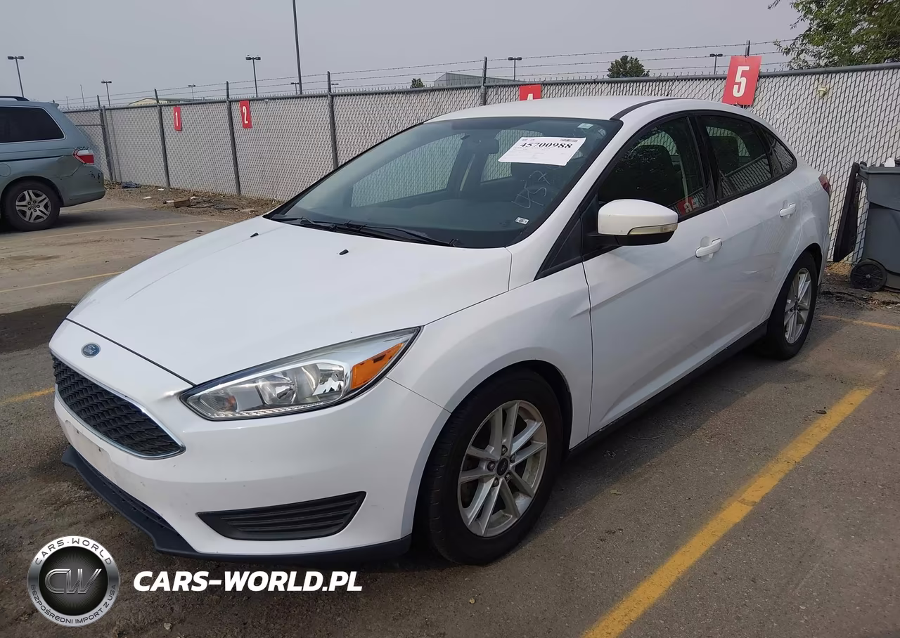 2015 Ford Focus Se VIN:1FADP3F22FL385436 - 2