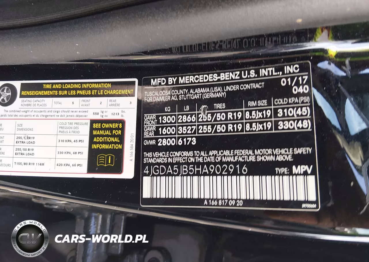 2017 Mercedes-Benz Gle 350 VIN:4JGDA5JB5HA902916 - 9