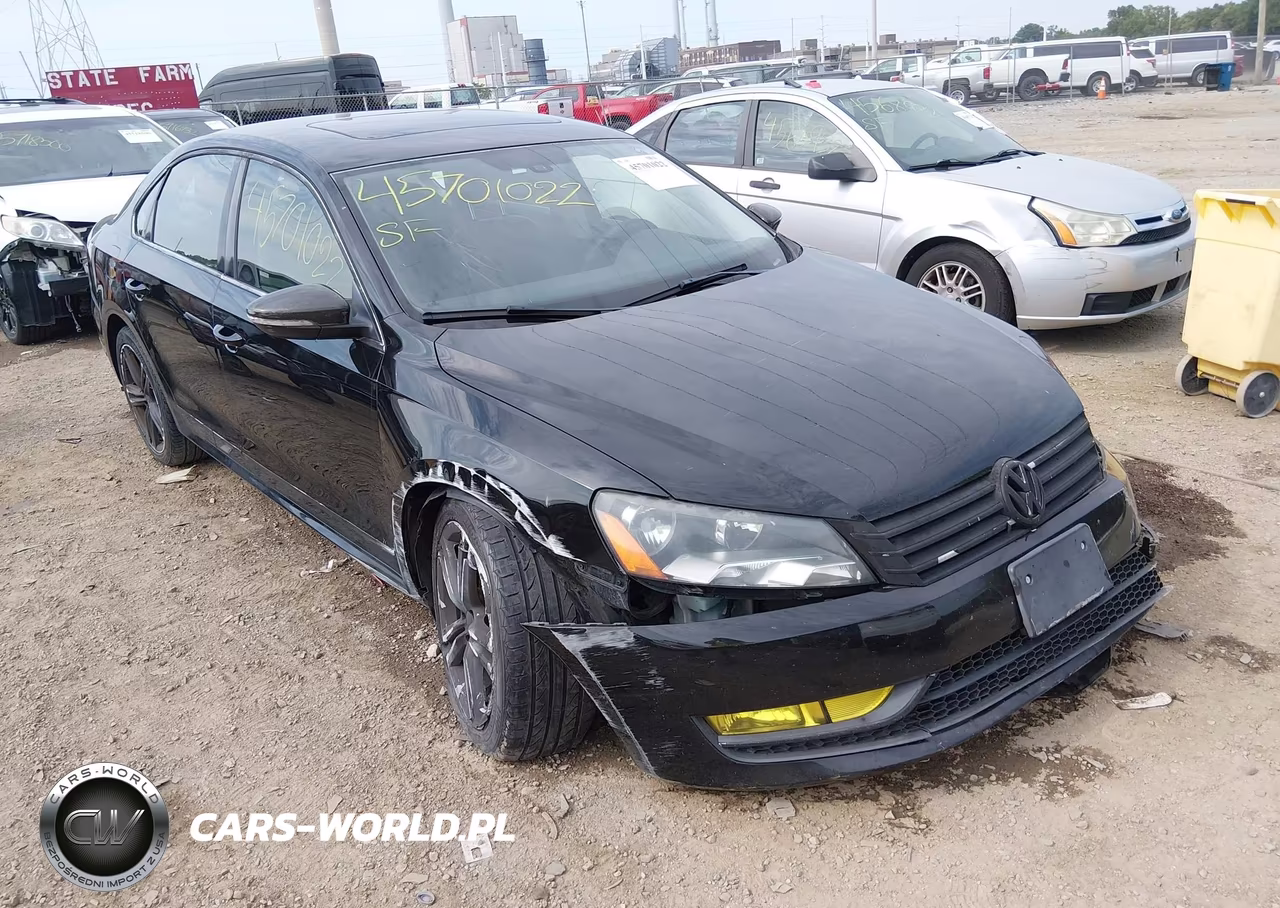 2012 Volkswagen Passat 2.0L Tdi Sel Premium