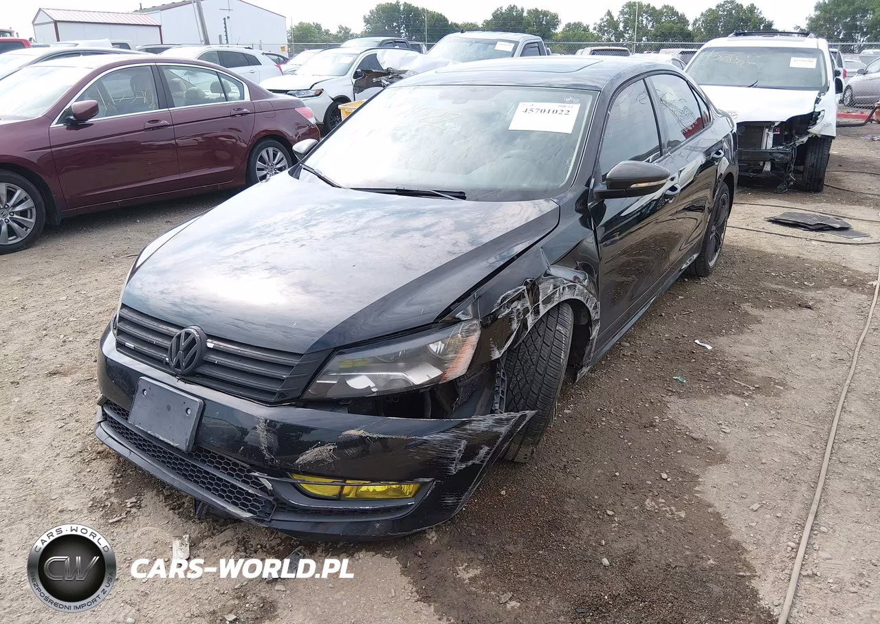 2012 Volkswagen Passat 2.0L Tdi Sel Premium VIN:1VWCN7A36CC071073 - 2