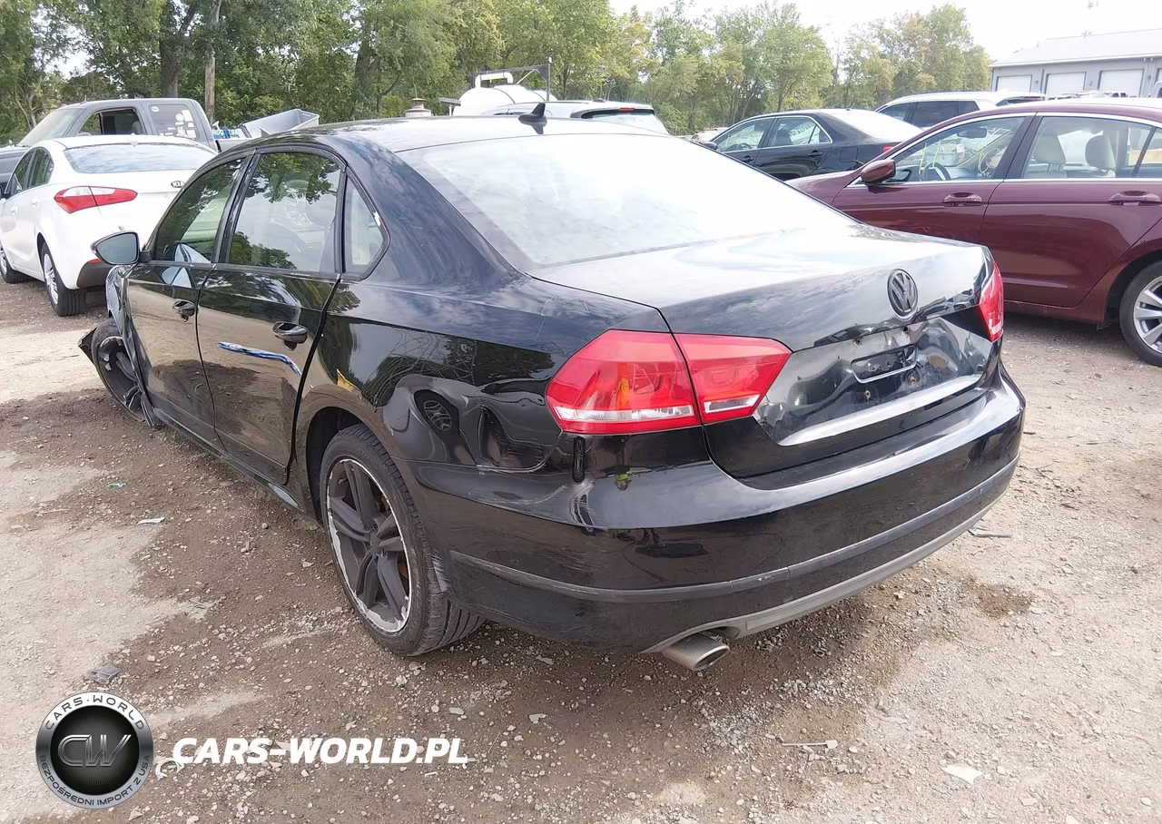 2012 Volkswagen Passat 2.0L Tdi Sel Premium VIN:1VWCN7A36CC071073 - 3